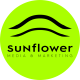logo sunflower diseño web marketing digital